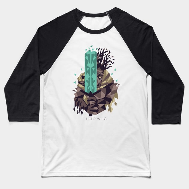 Ludwig, the Holy Blade Baseball T-Shirt by nahamut